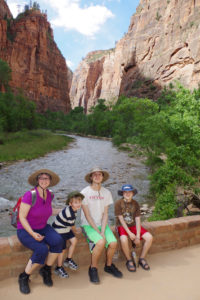 Kathy Oaks and Family