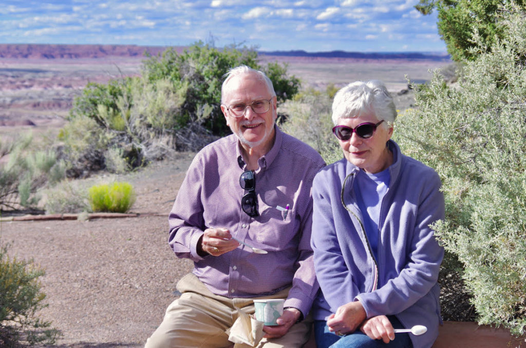 Grandparents at Painted Desert