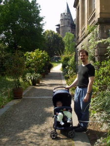 A Small Stroller in Switzerland