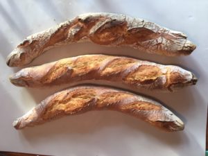 Sourdough Einkorn Baguettes